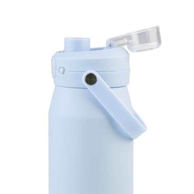 Oasis 三層陶瓷彈蓋保溫瓶 750ml (紫霧藍;保溫杯/水壺/水瓶)