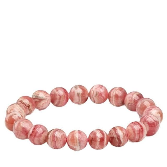 【Paiya 派亞】7-9mm天然五花肉紅紋石手鍊手串