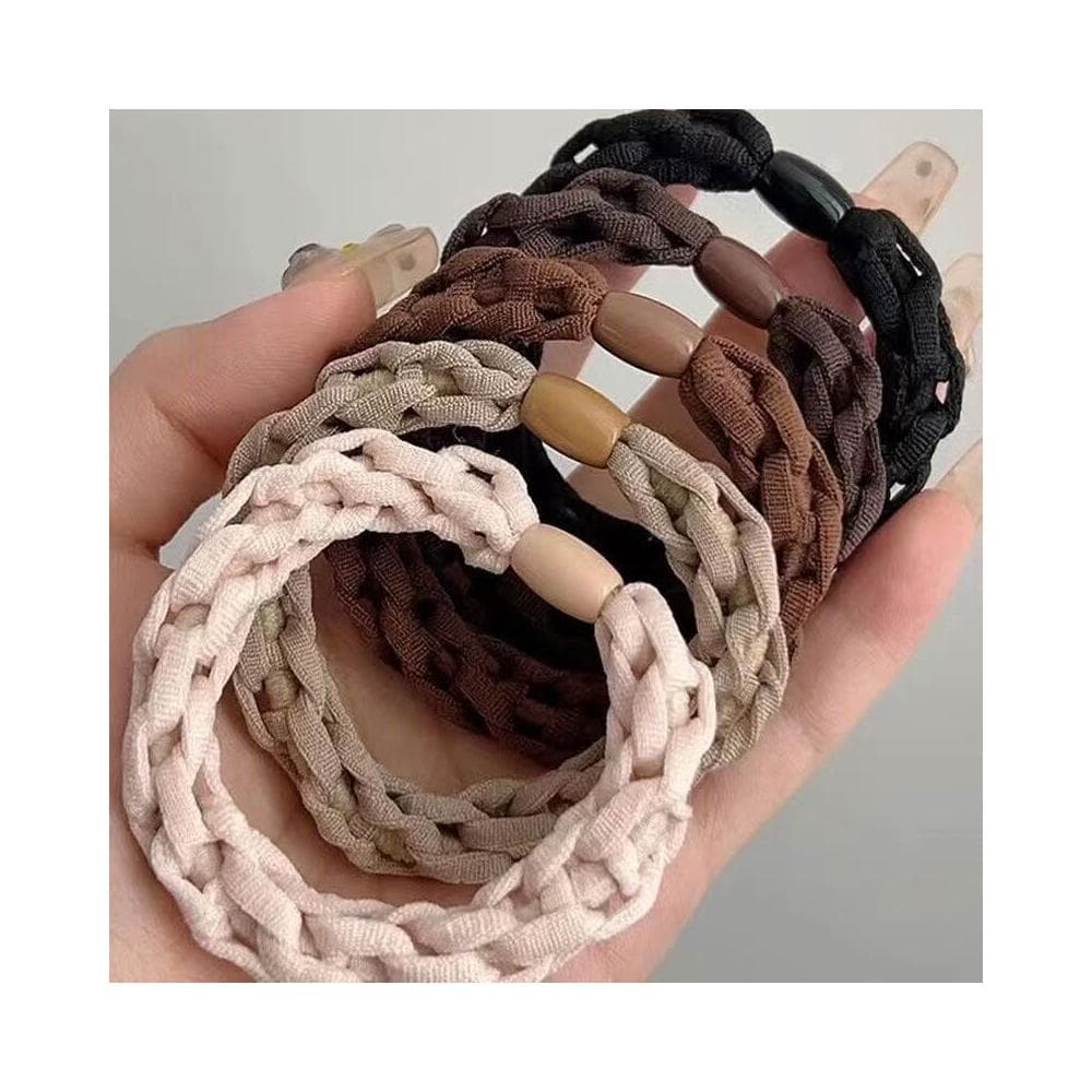 髮圈女髮飾韓系高級感髮繩女彈力皮筋韓系無痕髮圈不傷髮丸子頭髮圈(情人節 聖誕節 生日 髮飾 頭飾 大腸圈 髮夾 禮物)