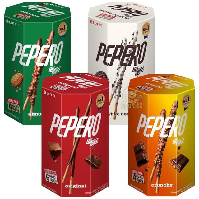 【Lotte 樂天】*貪吃熊*樂天 Lotte 巧克力棒 脆心巧克力 杏仁巧克力棒 白巧克力棒 (分享盒|小盒 )