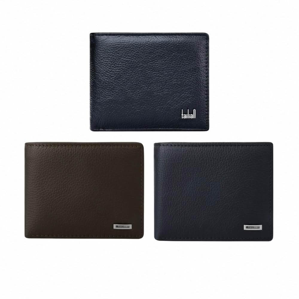 【wepay】Tailian牛皮短夾 皮夾 真皮短夾 零錢包 錢包 拉鏈包 男用短夾