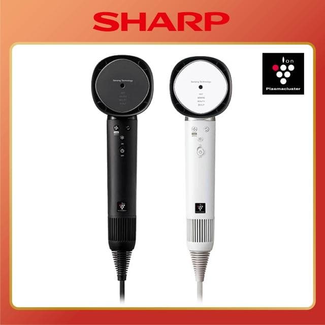 【SHARP 夏普】SHARP 夏普 IB-WX901T 四氣流水潤溫控吹風機 高速大風量 原廠公司貨 距離感測 大風量 吹風機