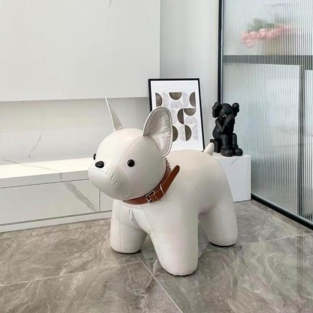 卡通寵物凳 換鞋凳 法鬥凳子 創意狗狗凳 喬遷禮品 輕奢家居凳 小凳子 玄關換鞋凳 可愛狗狗凳