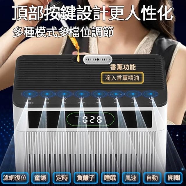 寵物空氣清淨機 空氣清淨機 空氣淨化器 空氣循環清淨機（負離子淨化/強效吸毛/除異味/殺菌除臭/靜音節能）