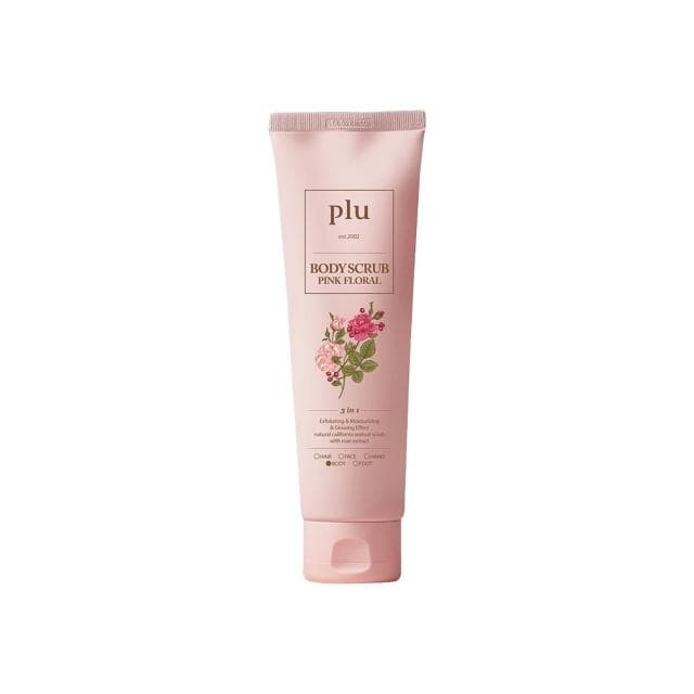 【PLU】玫瑰身體磨砂膏 120g｜手部 足部 身體保養 去角質 韓國去角質 身體磨砂膏 三合一
