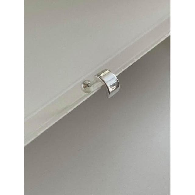 em925純銀┃耳環┃小圓弧轉珠 耳環