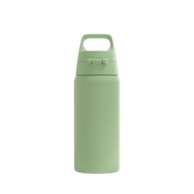 【SIGG】Shield 超輕量彈蓋保溫瓶 500ml (嫩青綠;保溫杯/水瓶/水壺)