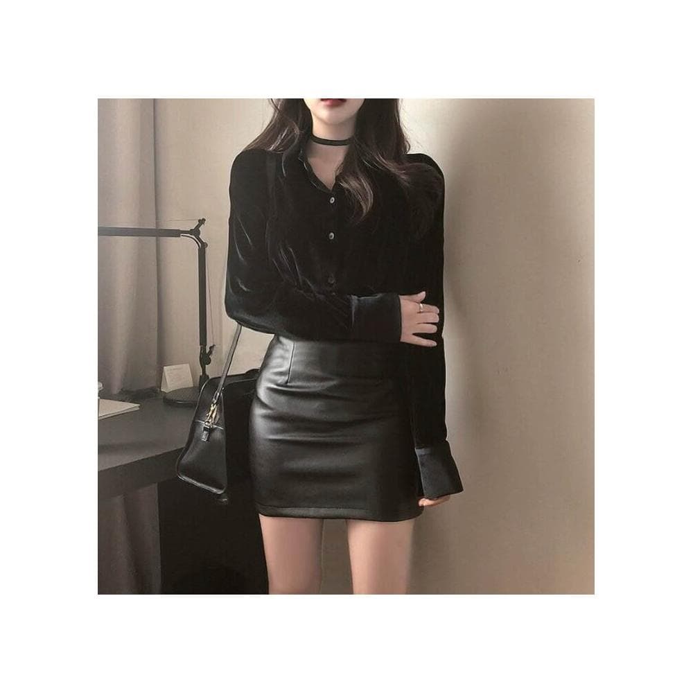 半身裙女短裙包臀裙女pu小皮裙2025新款黑色小個子超短半身裙女性感緊身短裙洋裝裙子包臀短裙女約會生日氣質短裙