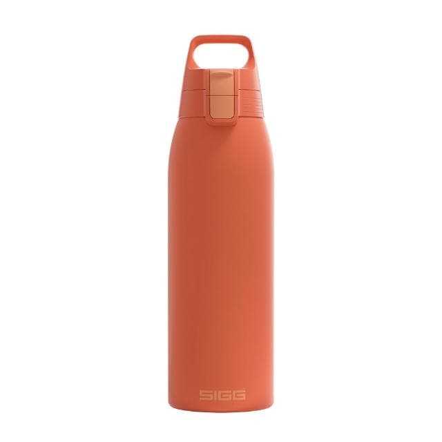 【SIGG】Shield 超輕量彈蓋保溫瓶 1000ml (柔霧珊瑚;保溫杯/水瓶/水壺)