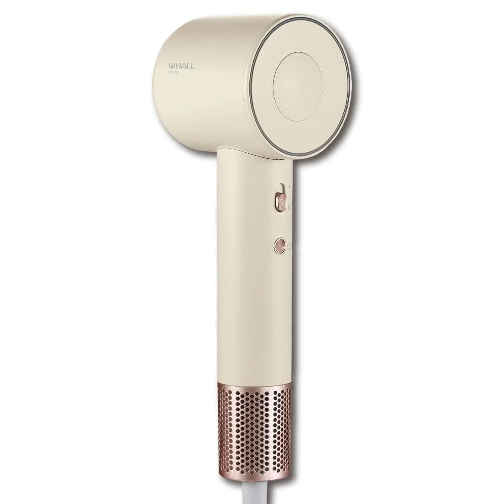 【WHALL】專業負離子吹風機 WD-901(極簡美型 自動冷熱交換 負離子強化護髮 WD901_Kimi極美職人推薦)