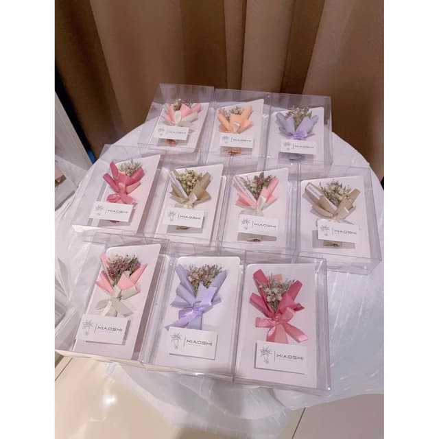 小詩花藝｜乾燥花卡片 萬用卡片 教師節卡片 生日卡片 聖誕卡片 母親節卡片