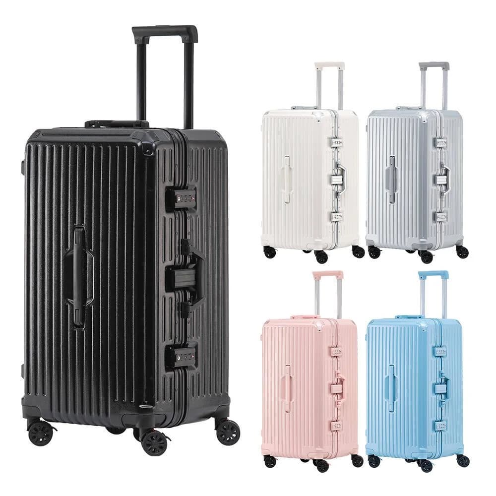 DW優選家 高級鋁框箱 多功能行李箱 鋁框行李箱 胖胖行李箱 旅行箱 五輪行李箱 30吋/28吋/26吋/24吋