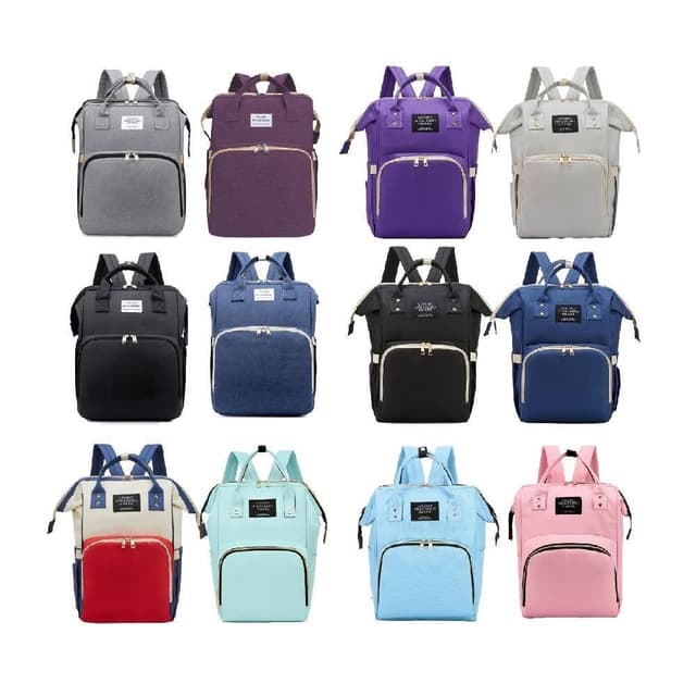 [Momm]多功能媽咪包 1入（日本媽媽包/媽咪包/母嬰包/媽媽包/媽媽背包/嬰兒用品包/待產包/防潑水材料+獨立濕衣）