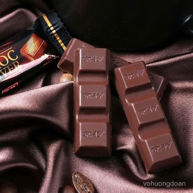 心心相印 京特純黑巧克力零食網紅禮物喜糖果巧克力便宜散裝批髮1000g-120g