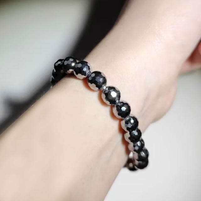 【Paiya 派亞】爆閃8mm太赫茲鑽切單圈手串手鏈