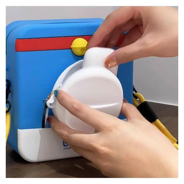 【Doraemon 哆啦A夢】相機包 零錢包 矽膠 耳機包 卡通 零錢 鑰匙 收納包 掛飾 耳機保護 保護套 耳機保護套 包包 生日 禮物 送禮 禮品