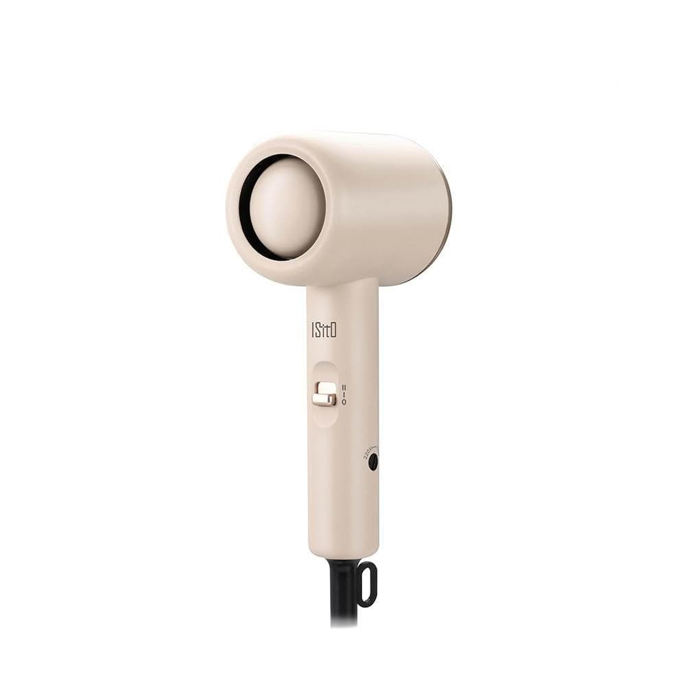 輕巧雙電壓吹風機 IS-23E07D｜淡奶茶