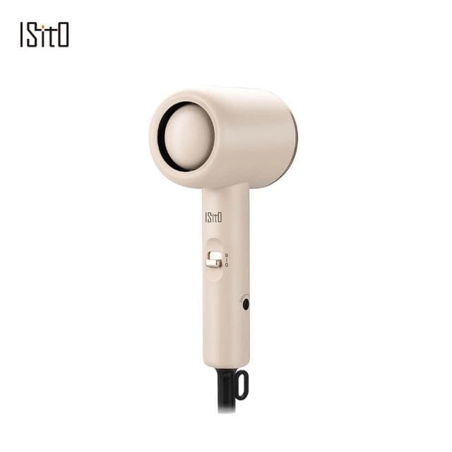 輕巧雙電壓吹風機 IS-23E07D｜淡奶茶