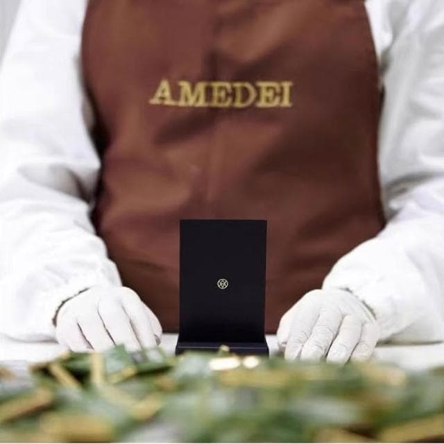 HanNaMiChan意大利Amedei Chuao porcelana黑巧克力薄片單源可可零食糖果送禮