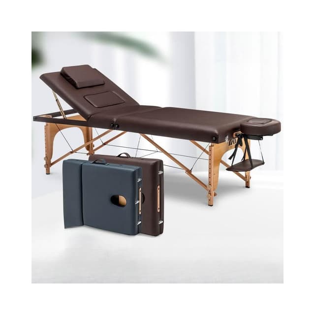 折疊美容床胸洞按摩推拿理療針灸美體床家用艾灸手提式紋繡