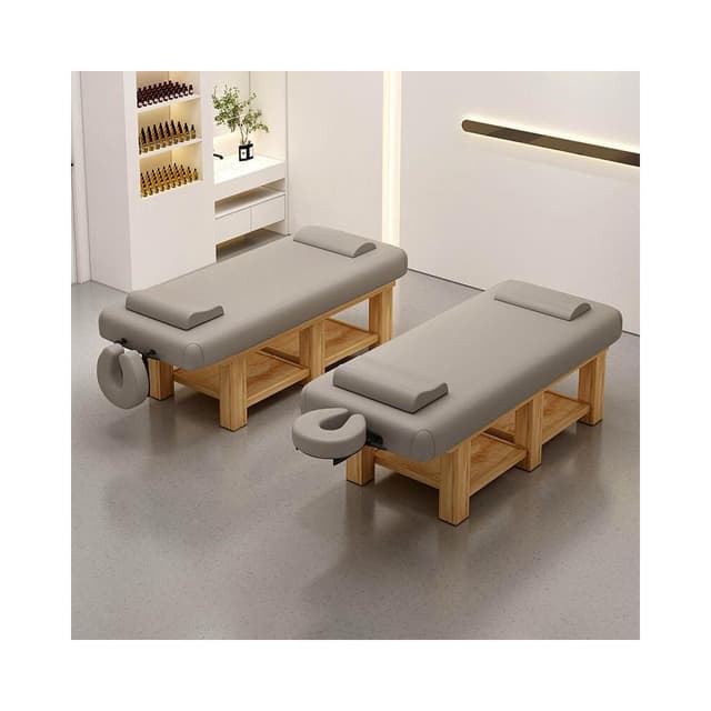 實木乳膠美容床高檔美容院專用泰式SPA床推拿床理療床全身按摩床