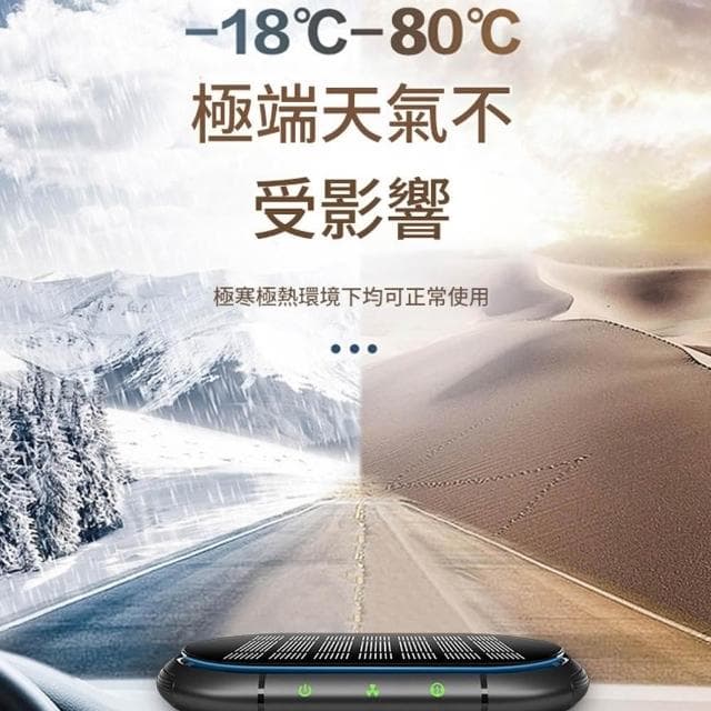 太陽能車載空氣清淨機 負離子汽車淨化器 智慧檢測 HEPA濾網 靜音除異味/甲醛/除PM2.5 小型USB車用