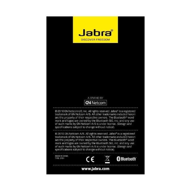 【Jabra】5Cgo🏆Jabra EASYGO 捷波朗 藍牙 掛耳式 無線耳機 單耳 藍芽耳機 快遞 外賣 司機 對講機 市場