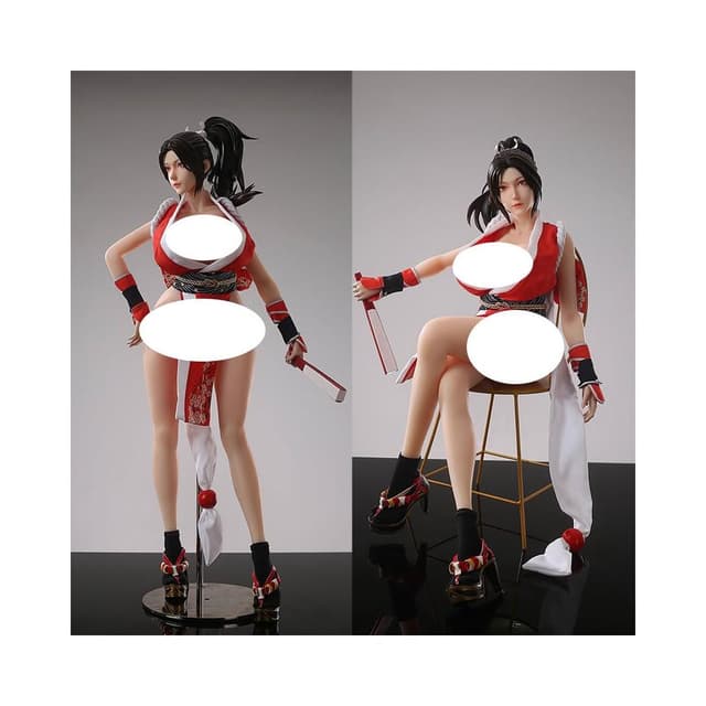 御宅公仔 不知火舞 65cm動漫二次元手辦 可動玩偶 pu頭雕 鉑金矽膠素體含cos服支架大全套送男生生日禮物gk模型