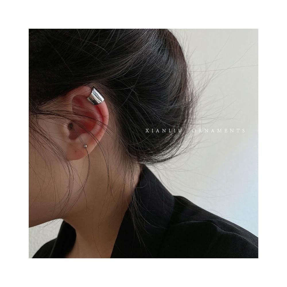 耳環法式金屬橢圓耳夾女無耳洞耳環輕盈精緻輕奢氣質簡約耳骨夾高級韓國不過敏看不膩超閃耳環耳飾飾品配禮服百搭生日禮物高級感