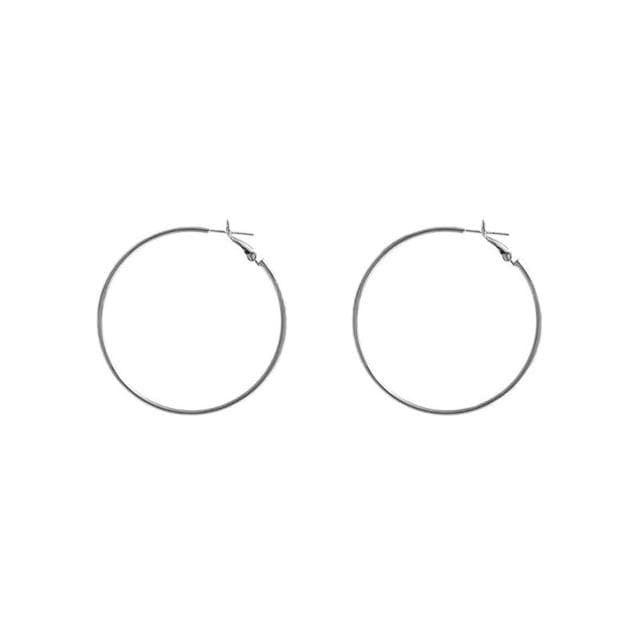 耳環誇張個性耳環女素圈高級感冷淡風小眾氣質新款大耳圈耳飾輕盈精緻輕奢高級韓國不過敏看不膩超閃耳環耳飾飾品配禮服百搭禮物