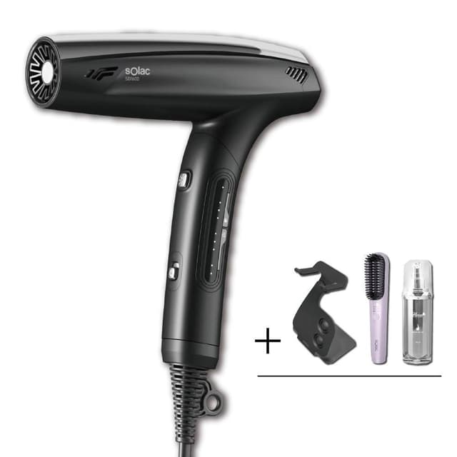 【SOLAC】搭贈組｜雙效離子智能專業吹風機 SD-1600 (2024大改款沙龍版 SD-1100後代_Kimi極美職人推薦)