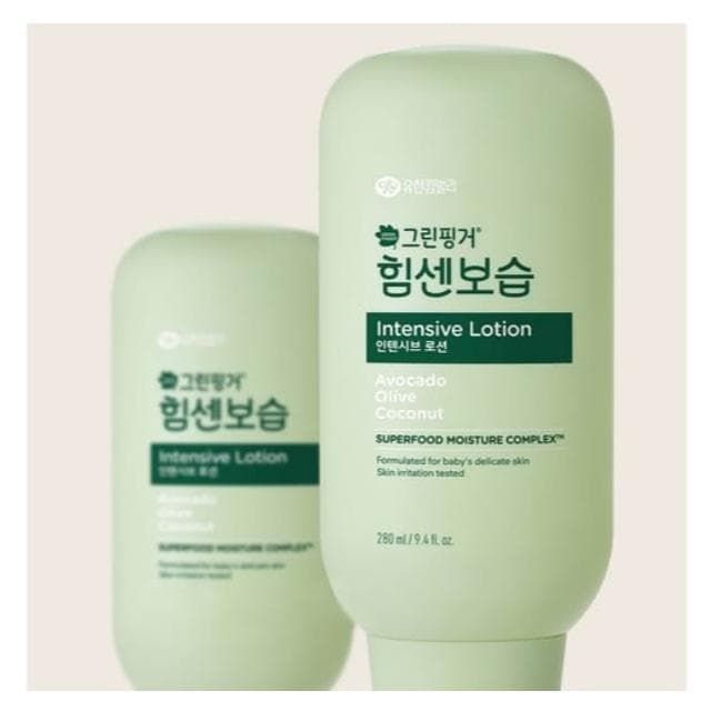 韓國 Green Finger 綠手指 集中保濕護理嬰幼兒乳液 280mL【現貨】兒童強效保濕身體乳 孩童嬰兒 敏感肌用