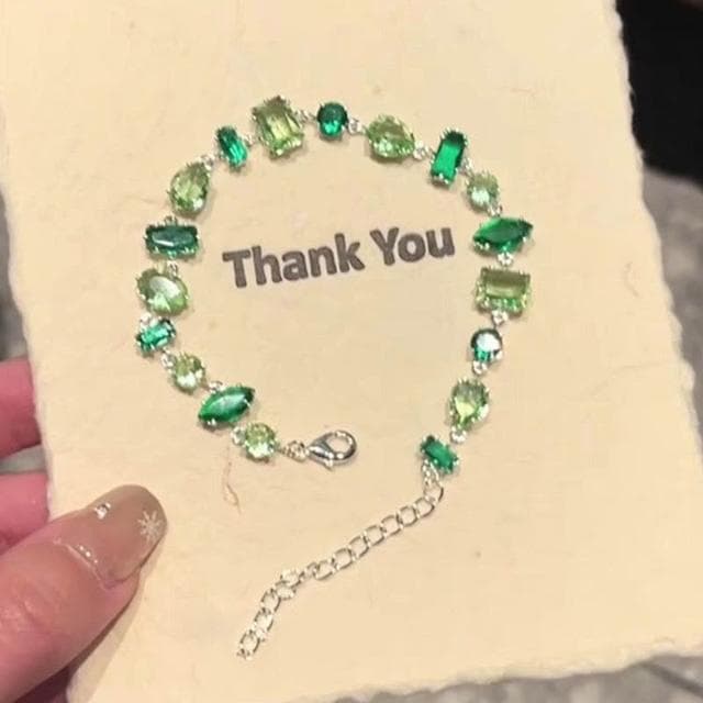 買一送一手鏈爆閃閃鉆手鏈森系小眾高顏值小清新百搭手飾大方氣質日常通勤防過敏派對約會手鏈輕盈手鏈手環手串手飾簡約百搭高級感