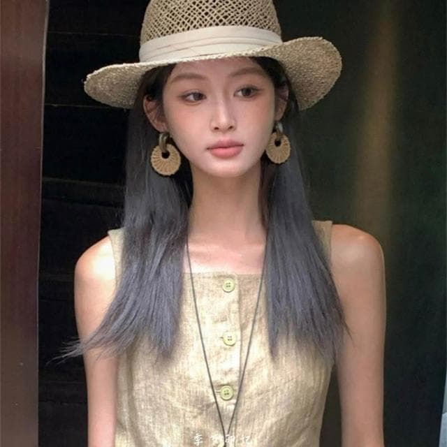 耳環波西米亞竹藤草編耳環高級感誇張耳墜夏日海邊度假風耳釘耳飾不過敏看不膩超閃耳環耳飾飾品不褪色禮物輕盈精緻輕奢高級韓國