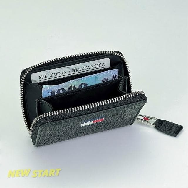 現貨 Tommy Jeans 經典國旗 荔枝紋 拉鍊 零錢包