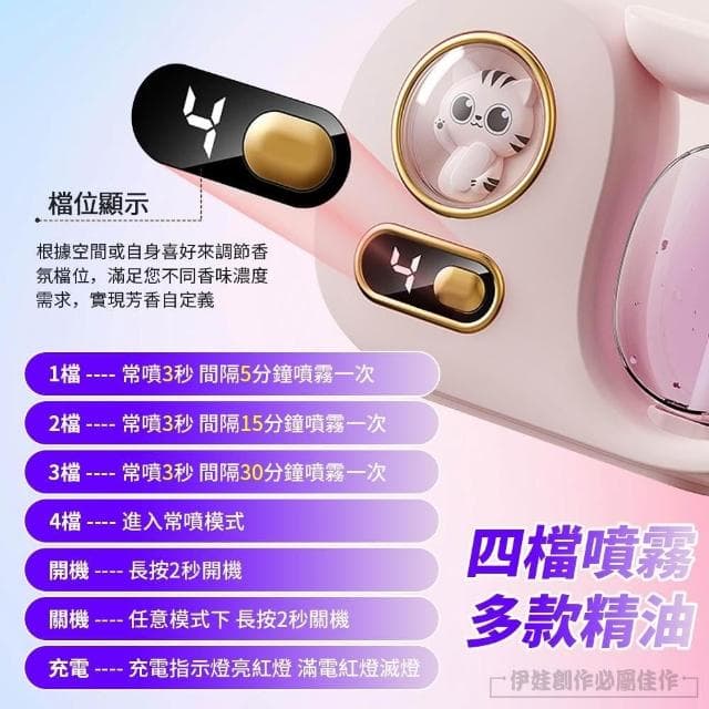 超音波芬香噴霧器 自動噴霧擴香機 HU-31 薰香機 香氛機 精油 香氛 室內/浴室芳香