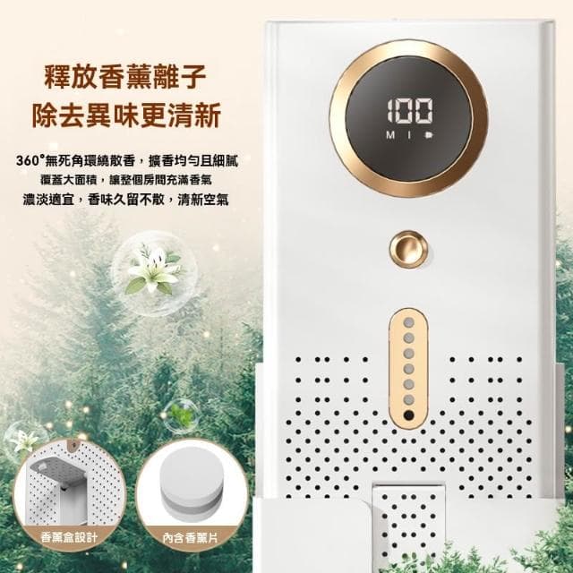 【Future Tech 未來科技】空氣凈化器 家用臥室除味器冰箱保鮮車載廁所香薰臭氧除臭器