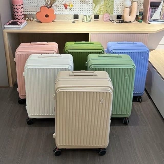 前開式行李箱 20吋行李箱 登機箱 24吋 28吋行李箱 旅行箱 擴容行李箱 上開蓋行李箱 側開行李箱 密碼鎖 