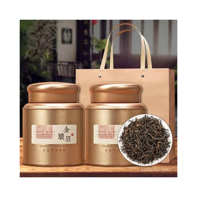 【可嘉優選】 紅茶正宗茶葉新茶濃香型500g罐裝禮盒裝送長輩