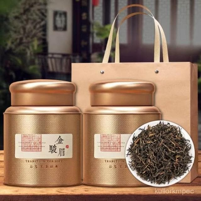 【可嘉優選】 紅茶正宗茶葉新茶濃香型500g罐裝禮盒裝送長輩