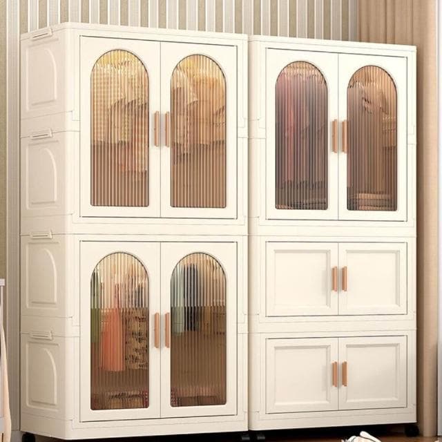 郵寶寶收納櫃簡易儲物櫃嬰兒衣櫃家用塑料日本免安裝包