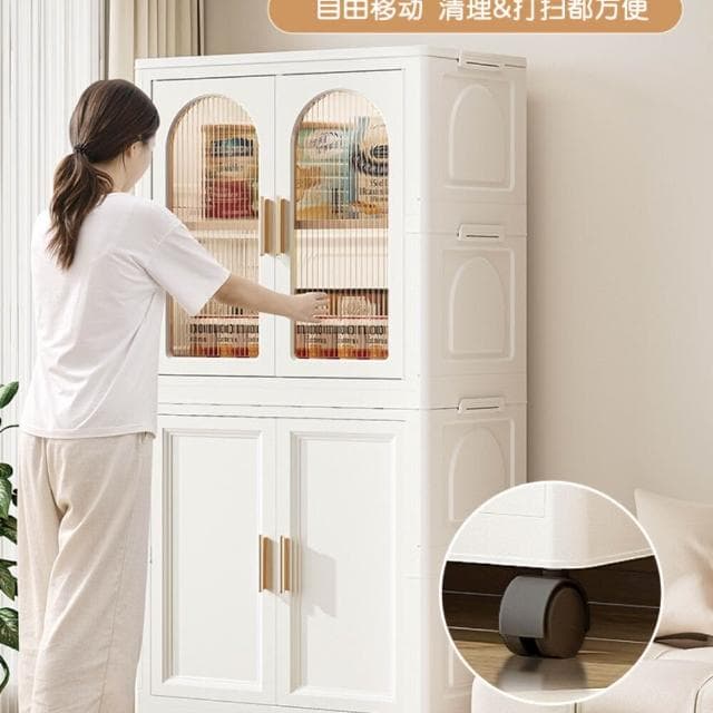 郵寶寶收納櫃簡易儲物櫃嬰兒衣櫃家用塑料日本免安裝包