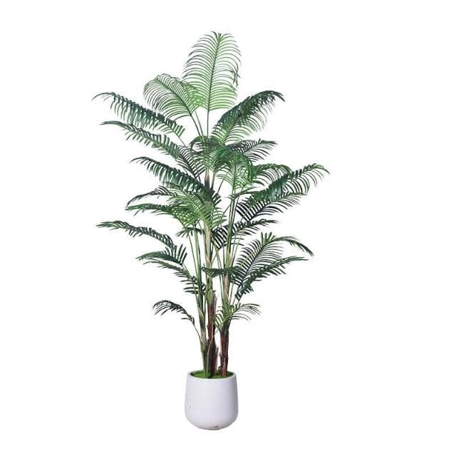 高端輕奢散尾葵仿真綠植假花樹仿生植物室內裝飾擺件大型客廳盆栽