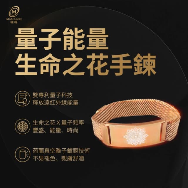 量子能量生命之花手鍊