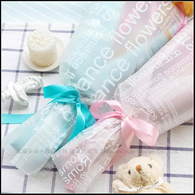 熊熊花語小花束(含格紋熊X1隻+大花花棉花糖X5支) 生日花束 畢業花束 情人節禮物 g1273