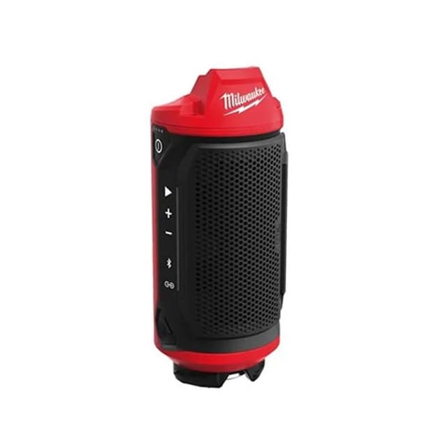 【Milwaukee 美沃奇】12V配套藍芽喇叭 音響 M12 SPEJSG2-0(單機)​ IP64 附Type-C孔 中崙五金