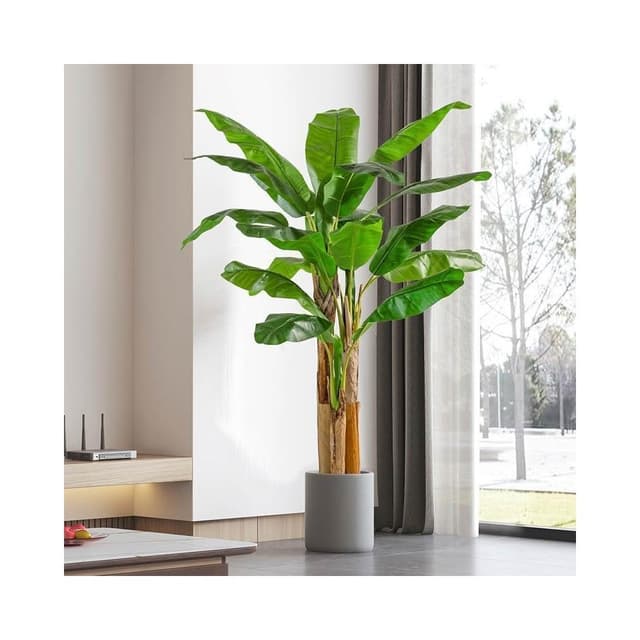 【未晚家居館】 仿真綠植芭蕉樹室內裝飾大型落地式盆栽擺件客廳高檔ins風假植物