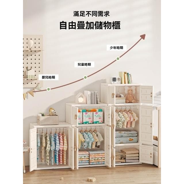 【芮芮商行】兒童衣櫃寶寶餵養台嬰兒兒童玩具收納櫃男女孩臥室家用儲物櫃