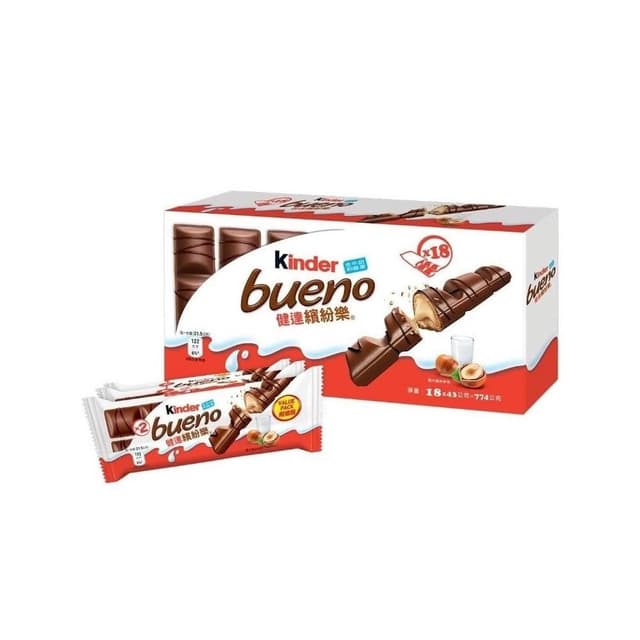 愛的小舖- 健達繽紛樂 巧克力 43公克 X 18入