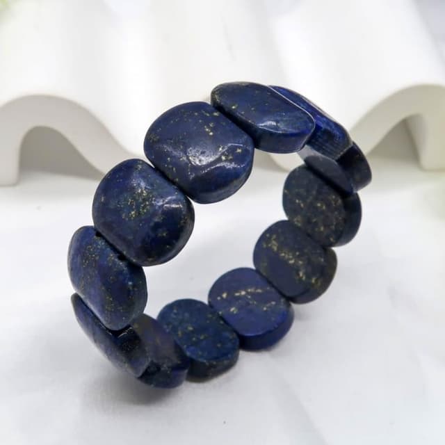 「星瀾夜語」青金礦石手鍊 | 青金石手鍊 天然礦石 靈性飾品 自信氣質 日常百搭 禮物推薦 智慧能量 禮物首選 送禮佳品